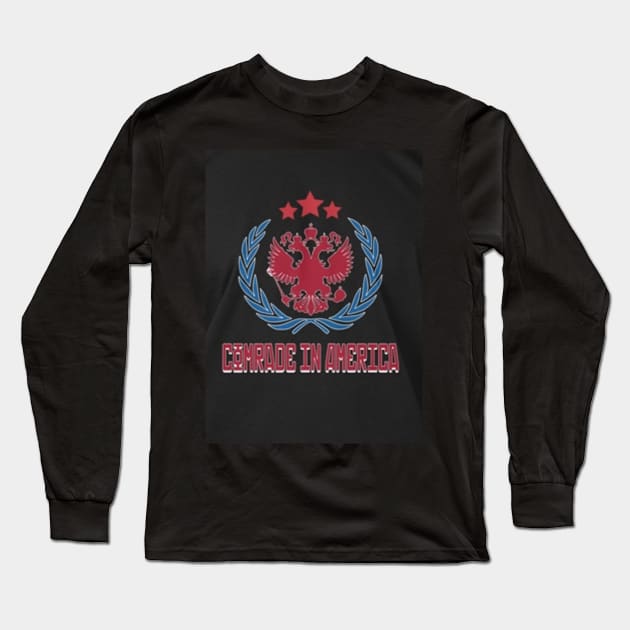 Comrade In America Long Sleeve T-Shirt by Kibria1991